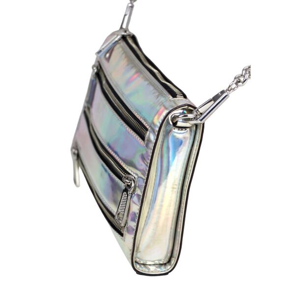 Rebecca Minkoff Silver Crossbody Bag - Picture 4 of 16